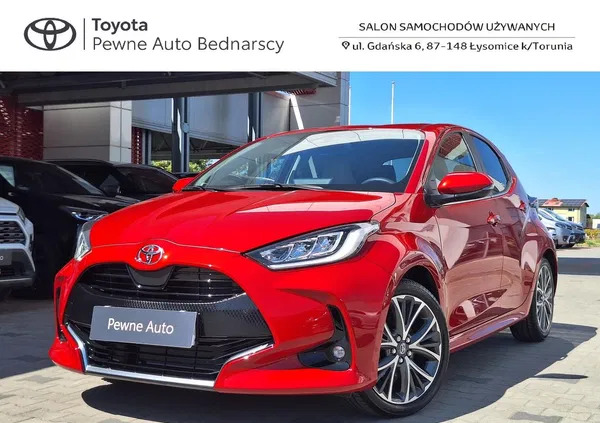 kujawsko-pomorskie Toyota Yaris cena 89900 przebieg: 2000, rok produkcji 2023 z Olsztynek